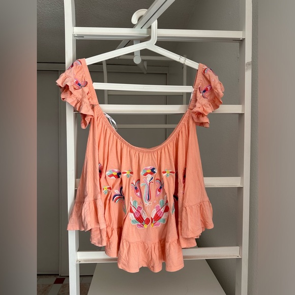 Embroidered Off-The-Shoulder Kalonice Top VAVA by Joy Han - Picture 3 of 3